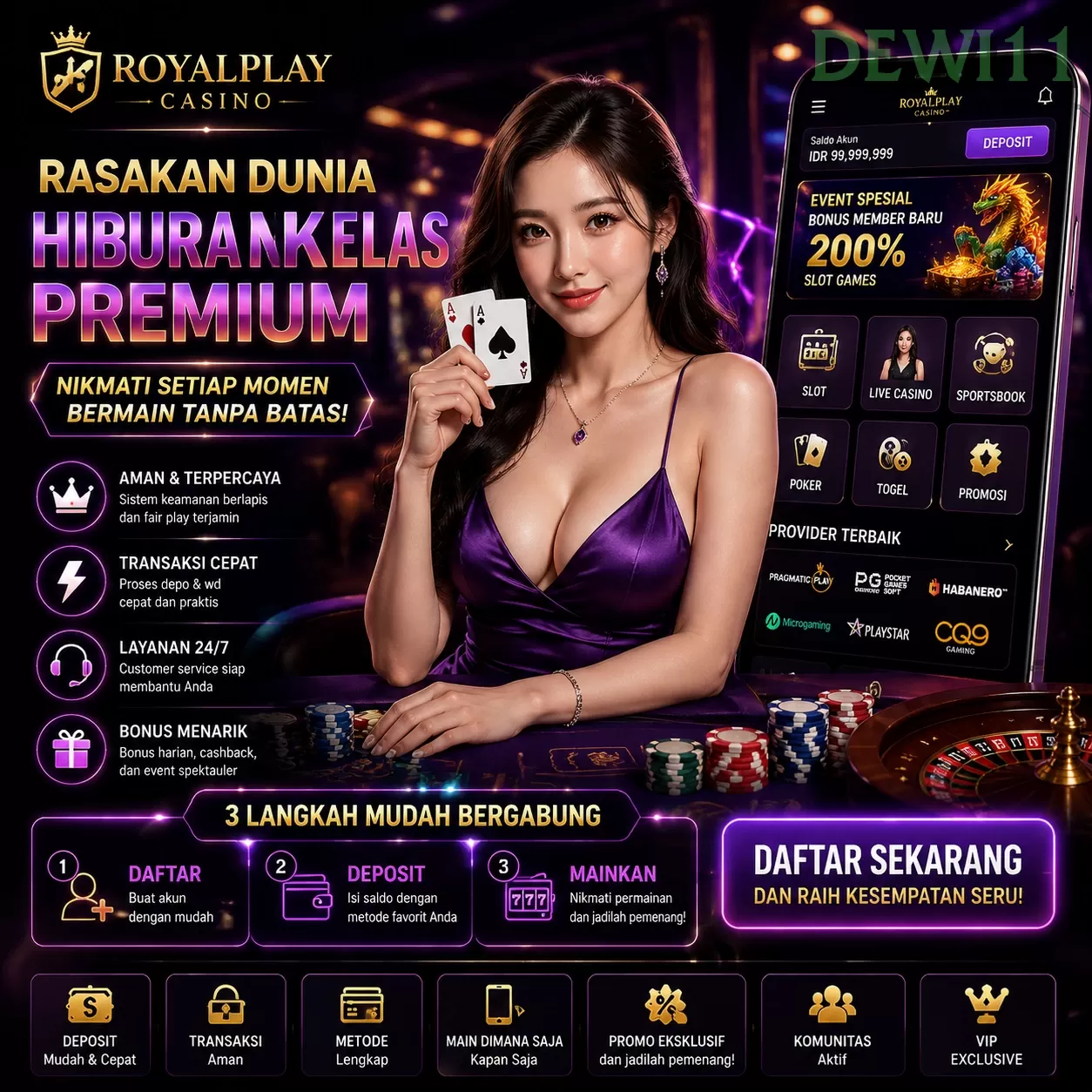 dewi11 Menawarkan Beragam Pilihan Permainan untuk Pengguna
